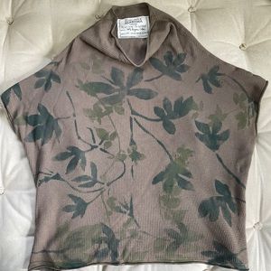 The Waffle Sweatshirt - hand printed unique botanical design by Rinne Allen
